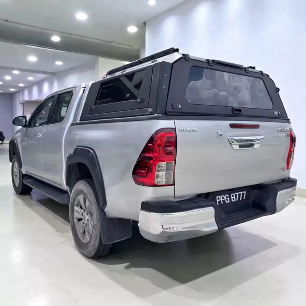 Hard Top Toyota Hilux Xtra Cab 2015+ Aluminium Traveller – Image 2