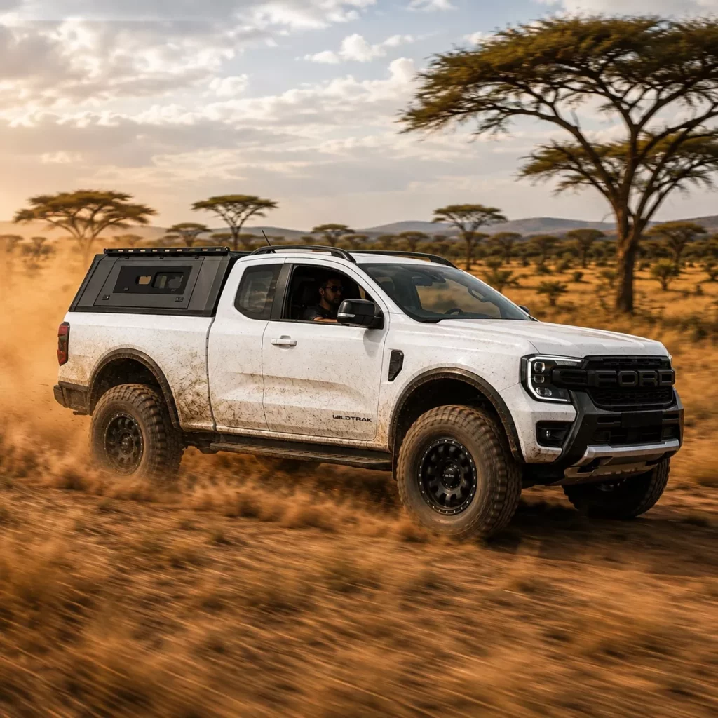 Hard Top Ford Ranger Super Cabine 2023+ Aluminium Traveller GEN2