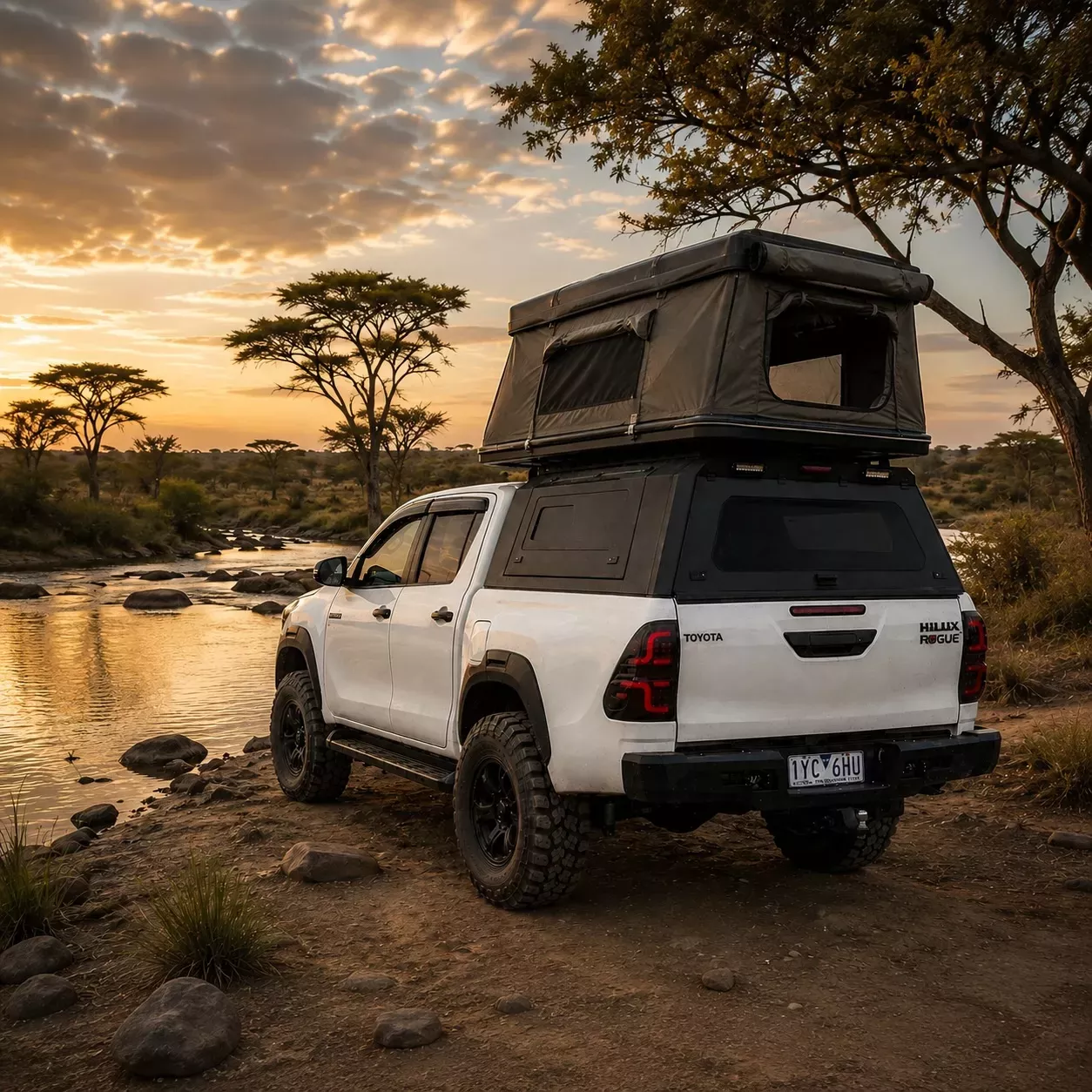 Hard Top Toyota Hilux Xtra Cab 2015+ Aluminium Traveller Gen2 – Image 3