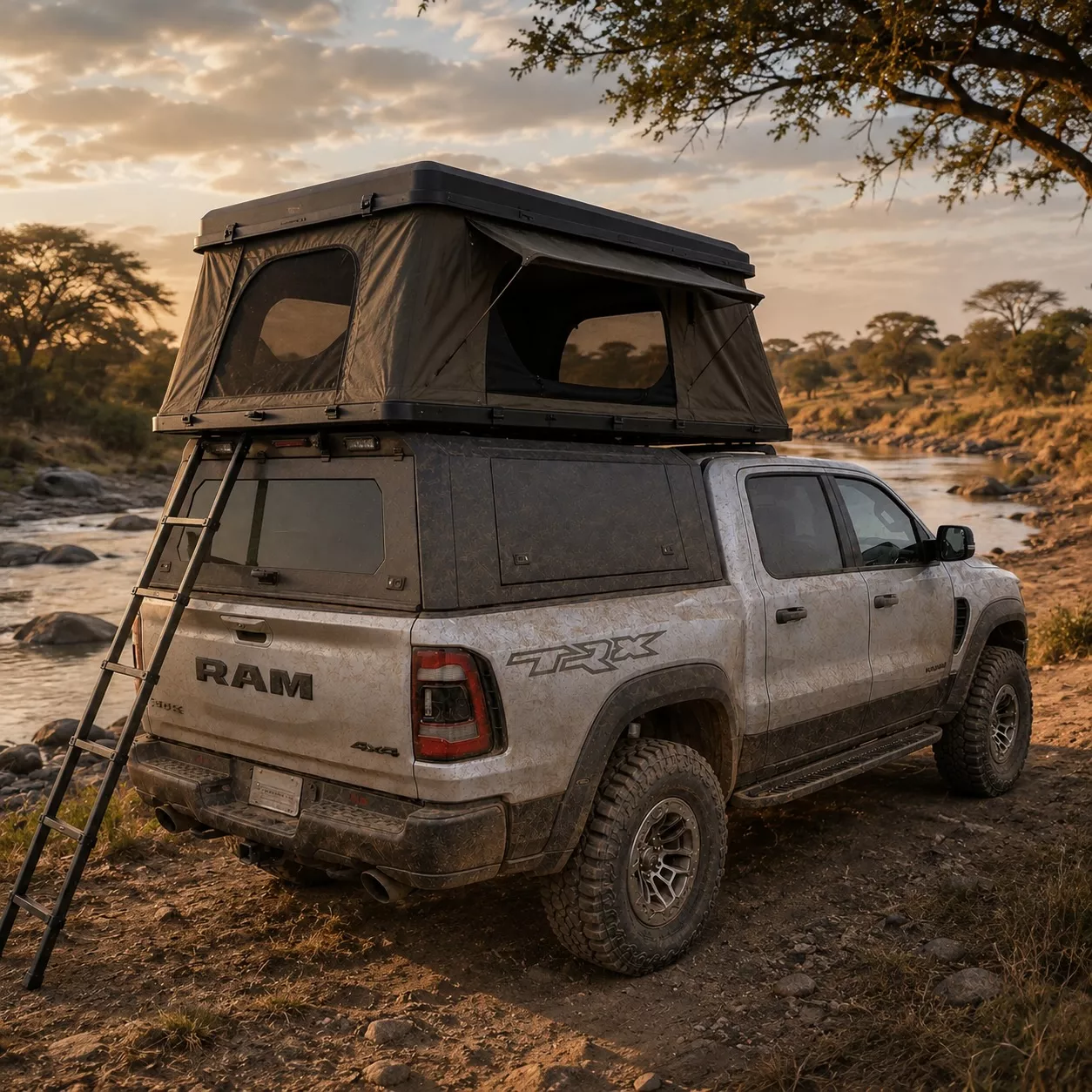 Hard Top RAM 1500 Crew Cab 2009+ 5,7 ft Aluminium Adventurer GEN2 – Image 5