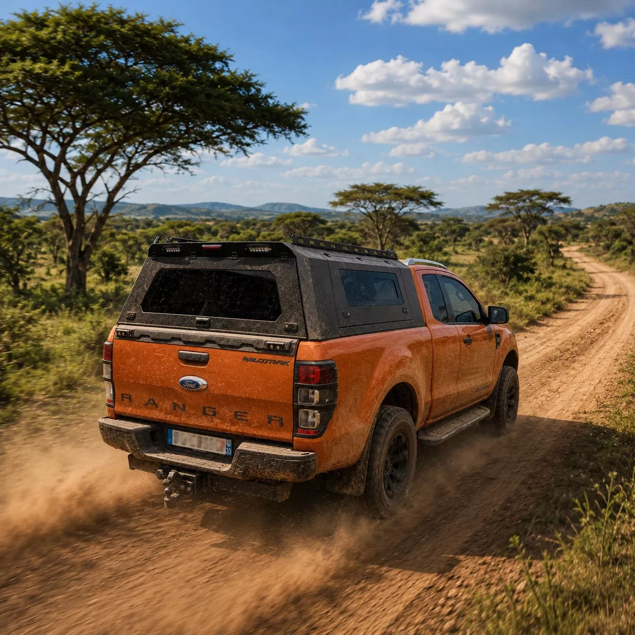 Hard Top Ford Ranger Super Cabine 2012-2022 Aluminium Traveller Gen2 – Image 7