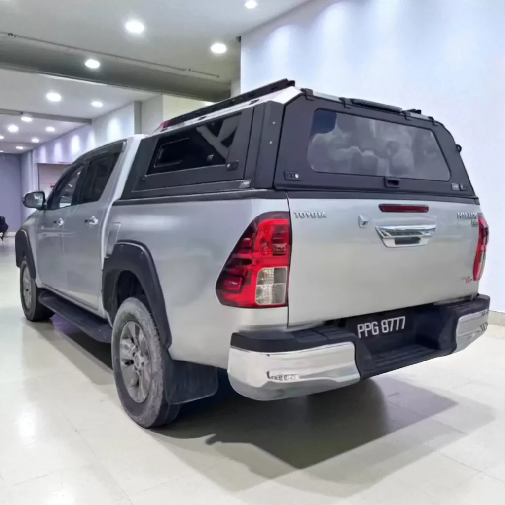 Hard Top Toyota Hilux Double Cab 2005-2015 Aluminium Traveller