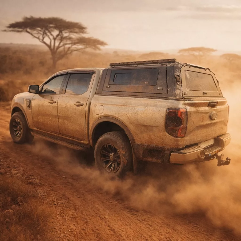 Hard Top Ford Ranger Double Cabine 2023+ Aluminium Traveller